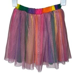 Trolls World Tour Rainbow Tutu Skirt Size 6X